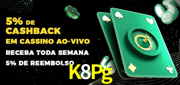 Promoções do cassino ao Vivo K8Pg